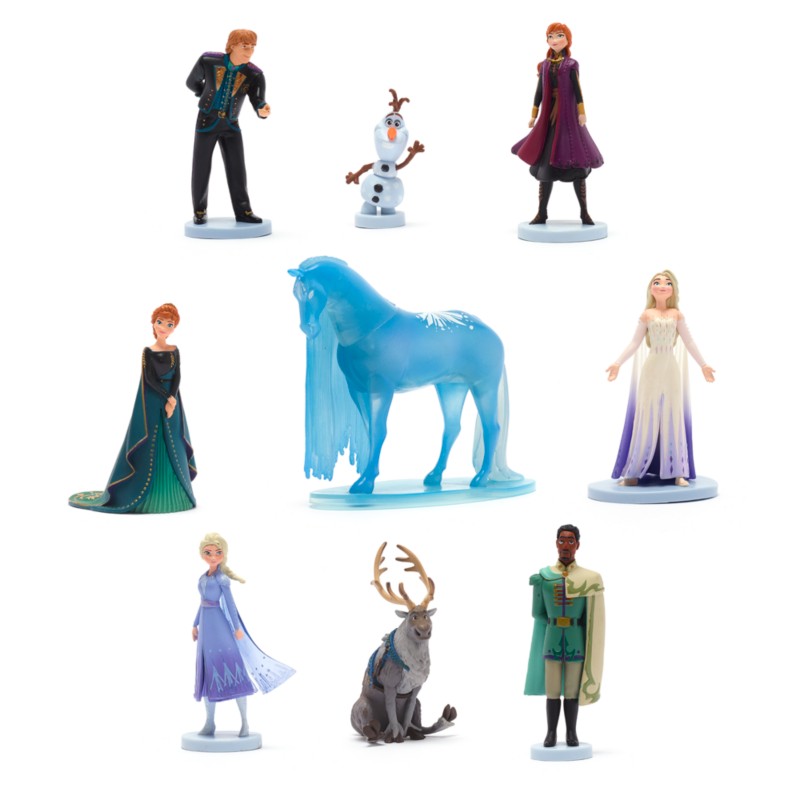 Disney Coffret deluxe de figurines La Reine des Neiges 2 Nouvelle  Collection un choix intelligent